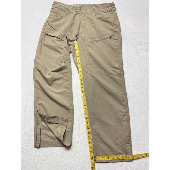 The North Face Paramount Trail Hiking Outdoor Pants Size 34x29 Beige Color - Picture 12 of 13